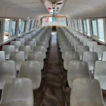 Bateau à passagers L'AVENTURIER (1968) – aménagement intérieur