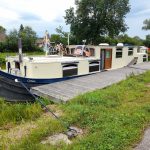A vendre une péniche pour une navigation sur les canaux et les rivières