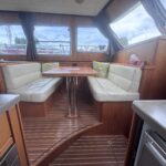 Vedette hollandaise Linssen Grand Sturdy 40.9 AC CALIMERO (2015) – carré et coin repas en U
