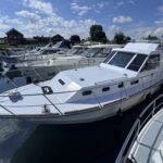 Trawler Kim Marine Le Feeling (1977) – vue extérieure de la proue tribord