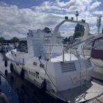 Trawler Kim Marine Le Feeling (1977) – vue arrière trois quarts à quai