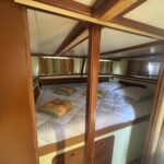 Trawler Kim Marine Le Feeling (1977) – cabine arrière avec lit double