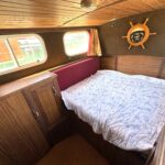 Pénichette Locaboat 930 Sérénité (1981) – cabine avant avec lit double