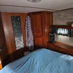 Vedette hollandaise Aquanaut 11 m Aldebaran (1994) – cabine arrière et rangements