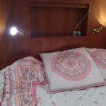 Vedette hollandaise Linssen 372 SX LE VOGUE (1992) – cabine avec couchage double