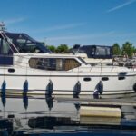 Vedette hollandaise Noblesse 38 ANATOLE (1998) – vue tribord à quai