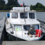 Vedette hollandaise Helena Cruiser (1980) – vue avant au ponton