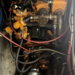 Vedette fluviale Nicols 1100 Lodève (1998) – moteur diesel dans la cale