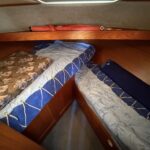Vedette Van Vliet Atico 38 Joanne (1994) – cabine avant, deux couchettes