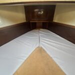 Trawler Schouten Muiden Tibo (1978) – cabine avant, grand couchage en pointe