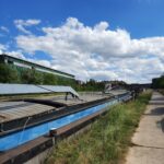 Chantier Naval de Thuin Péniche 39,10 m — vue extérieure tribord