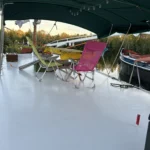 Luxemotor 26,20 m - Terrasse couverte