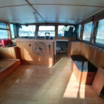 Péniche 14,95 m Chica Libre - Timonerie