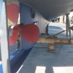Vedette hollandaise 12,50 m – Propulseur de poupe