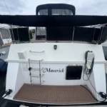 Vri-Jon Contessa 40 Maverick – Tableau arrière et plateforme de bain